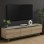 Έπιπλο τηλεόρασης Kasandra pakoworld μπεζ μαρμάρου-sonoma 180x35x48.5εκ