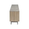Έπιπλο τηλεόρασης Kasandra pakoworld μπεζ μαρμάρου-sonoma 180x35x48.5εκ