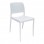Καρέκλα Fenxy pakoworld pp σε λευκή απόχρωση 38x42x77εκ