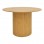 Τραπέζι Karulo pakoworld mdf σε sonoma απόχρωση Φ120x76εκ