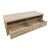 Έπιπλο τηλεόρασης Podizor pakoworld σε sonoma απόχρωση 120x45x42.5εκ