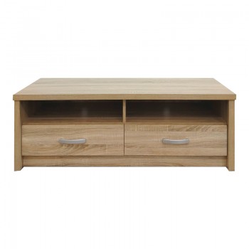 Έπιπλο τηλεόρασης Podizor pakoworld σε sonoma απόχρωση 120x45x42.5εκ