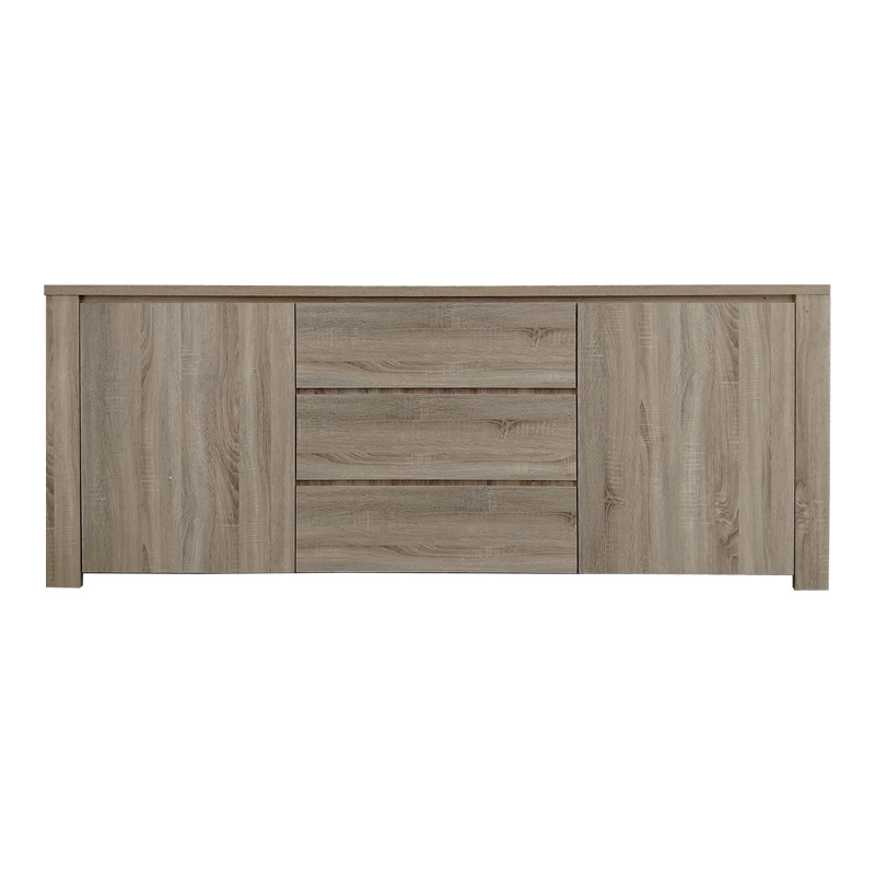 Μπουφές Kalya pakoworld σε sonoma απόχρωση 220x49x89.5εκ