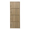 Ντουλάπι-στήλη Soline pakoworld σε sonoma απόχρωση 40x34.5x120εκ