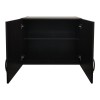 Ντουλάπα πεντάφυλλη με πατάρι Athos I pakoworld wenge 170x42x240εκ