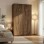 Ντουλάπα τρίφυλλη με συρτάρια Royal pakoworld καρυδι-oak 150x58x230εκ