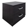 Σετ Κρεβατοκάμαρας Athos Wenge με Κρεβάτι 140x200εκ Σετ 3τεμ