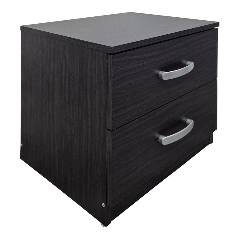Σετ Κρεβατοκάμαρας Athos Wenge με Κρεβάτι 140x200εκ Σετ 3τεμ