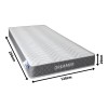 Στρώμα Dreamer pakoworld pocket spring διπλής όψης 20cm 120x200εκ