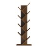 Βιβλιοθήκη Fyllo pakoworld καρυδί 50x25x141.5εκ