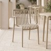 Πολυθρόνα Zoi pakoworld pp cappuccino 54x57.5x79εκ