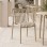 Πολυθρόνα Zoi pakoworld pp cappuccino 54x57.5x79εκ