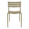 Καρέκλα Almea pakoworld στοιβαζόμενη pp cappuccino 42.5x55.5x82εκ