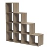 Βιβλιοθήκη Scala pakoworld sonoma 129.5x29x129.5εκ