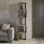 Βιβλιοθήκη Cubik pakoworld sonoma- ανθρακί 35x30x161εκ