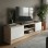 Έπιπλο τηλεόρασης Sasa pakoworld sonoma-λευκό 150x35x41.5εκ