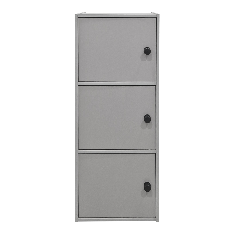 Ντουλάπα-στήλη Wirdia pakoworld ανοιχτό γκρι 30.5x24x71.5εκ