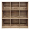Βιβλιοθήκη Gridea pakoworld sonoma 119.5x30x121εκ