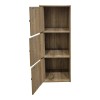 Ντουλάπα-στήλη Wirdia pakoworld sonoma 30.5x24x71.5εκ