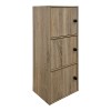 Ντουλάπα-στήλη Wirdia pakoworld sonoma 30.5x24x71.5εκ