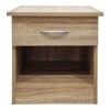 Κομοδίνο Bedy pakoworld sonoma 40x34x42εκ