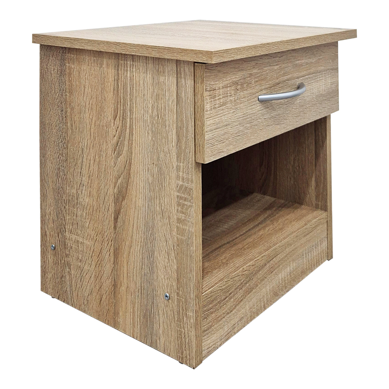 Κομοδίνο Bedy pakoworld sonoma 40x34x42εκ