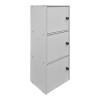Ντουλάπα-στήλη Wirdia pakoworld λευκό 30.5x24x71.5εκ