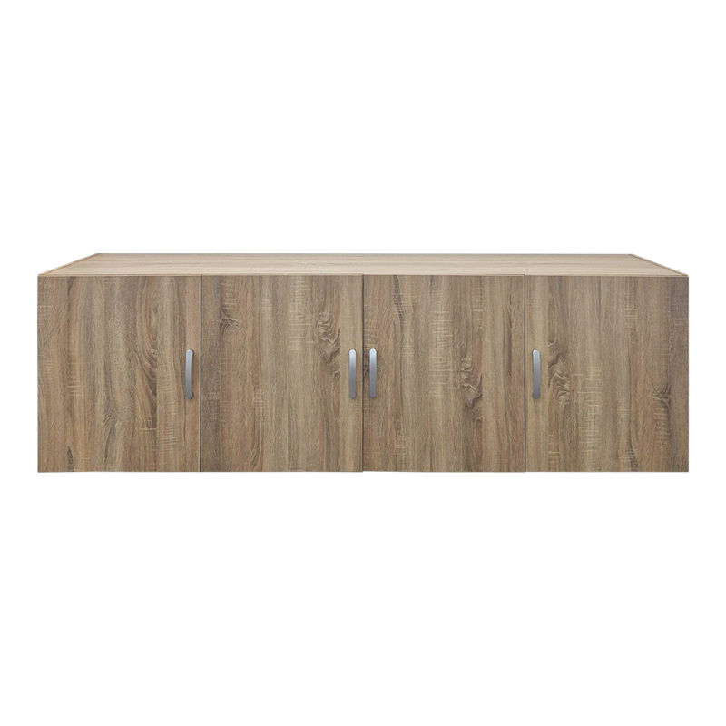 Πατάρι ντουλάπας τετράφυλλο Alvia pakoworld sonoma 200x51x60εκ
