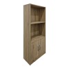 Βιβλιοθήκη Tekaro pakoworld sonoma 60x30x120εκ