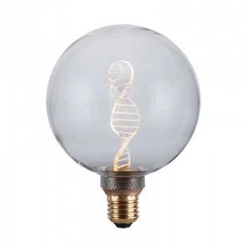 Λαμπτήρας LED RN-DNA G125 Bulb pakoworld 3.5W E27 220-240V clear