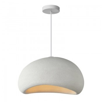 Φωτιστικό οροφής led Zulcere I pakoworld λευκό ps 50x28εκ