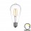 Λαμπτήρας LED ST64 Bulb pakoworld dimmable 4W E27 2700K clear