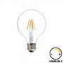 Λαμπτήρας LED G125 Bulb pakoworld dimmable 8W E27 2700K clear