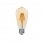 Λαμπτήρας LED ST64 Bulb pakoworld 4W 3000K E27 2700K amber
