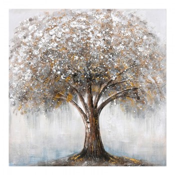 Πίνακας σε καμβά Nator I 3D Inart 80x3x80εκ
