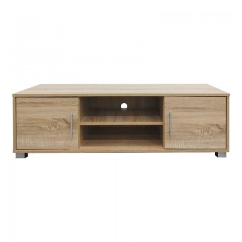 Έπιπλο τηλεόρασης Serank pakoworld σε sonoma απόχρωση 120x40x40εκ