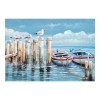 Πίνακας σε καμβά Port Inart 100x3x70εκ