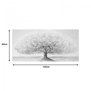 Πίνακας σε καμβά Arbony 3D Inart 120x3x60εκ