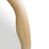 Καθρέπτης οβάλ Enola pakoworld mdf σε φυσική απόχρωση 54x2.5x80εκ