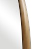 Καθρέπτης οβάλ Marly pakoworld mdf σε φυσική απόχρωση 50.5x4x127εκ