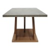 Τραπέζι σαλονιού Solange pakoworld σε γκρι-sonoma απόχρωση 110x55x47.5εκ