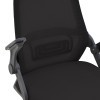 Καρέκλα γραφείου Reji pakoworld mesh ύφασμα μαύρο 58x60x89-99εκ