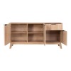 Μπουφές Hamea pakoworld mdf σε φυσική απόχρωση 150x39,5x73εκ