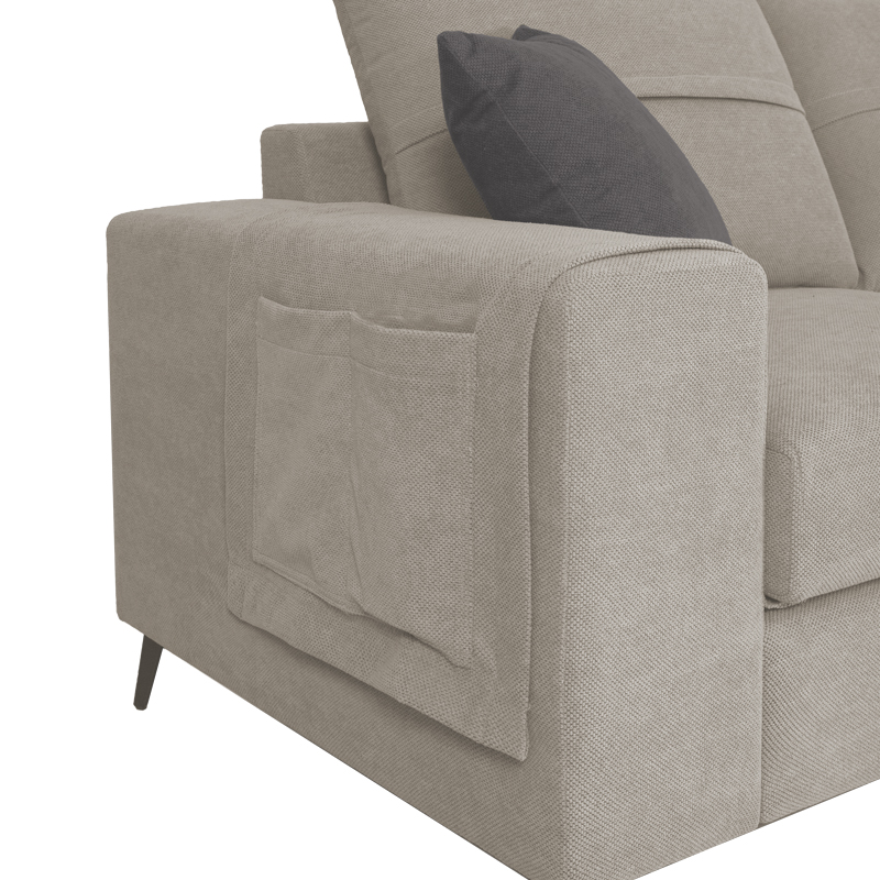 Στήλη Letto pakoworld σε oak - λευκό ματ απόχρωση 50,2x34,3x195εκ