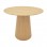 Tραπέζι Donda pakoworld mdf sonoma Φ100x76εκ