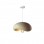 Φωτιστικό οροφής led Ferecon pakoworld E27 ps μπεζ Φ45x25εκ