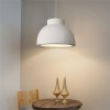 Φωτιστικό οροφής led Jenila pakoworld E27 ps λευκό Φ30x20εκ