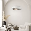 Φωτιστικό οροφής led Ferecon pakoworld E27 ps λευκό Φ45x25εκ