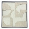 Πίνακας με πλαίσιο Jeire pakoworld λευκό 62x2.5x62εκ
