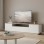 Έπιπλο τηλεόρασης Winey pakoworld σε sonoma-λευκή απόχρωση 180x44.5x44.5εκ
